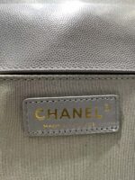 BOY BAG MEDIUM 25 GREY CAVIAR GOLD HARDWARE - Image 9