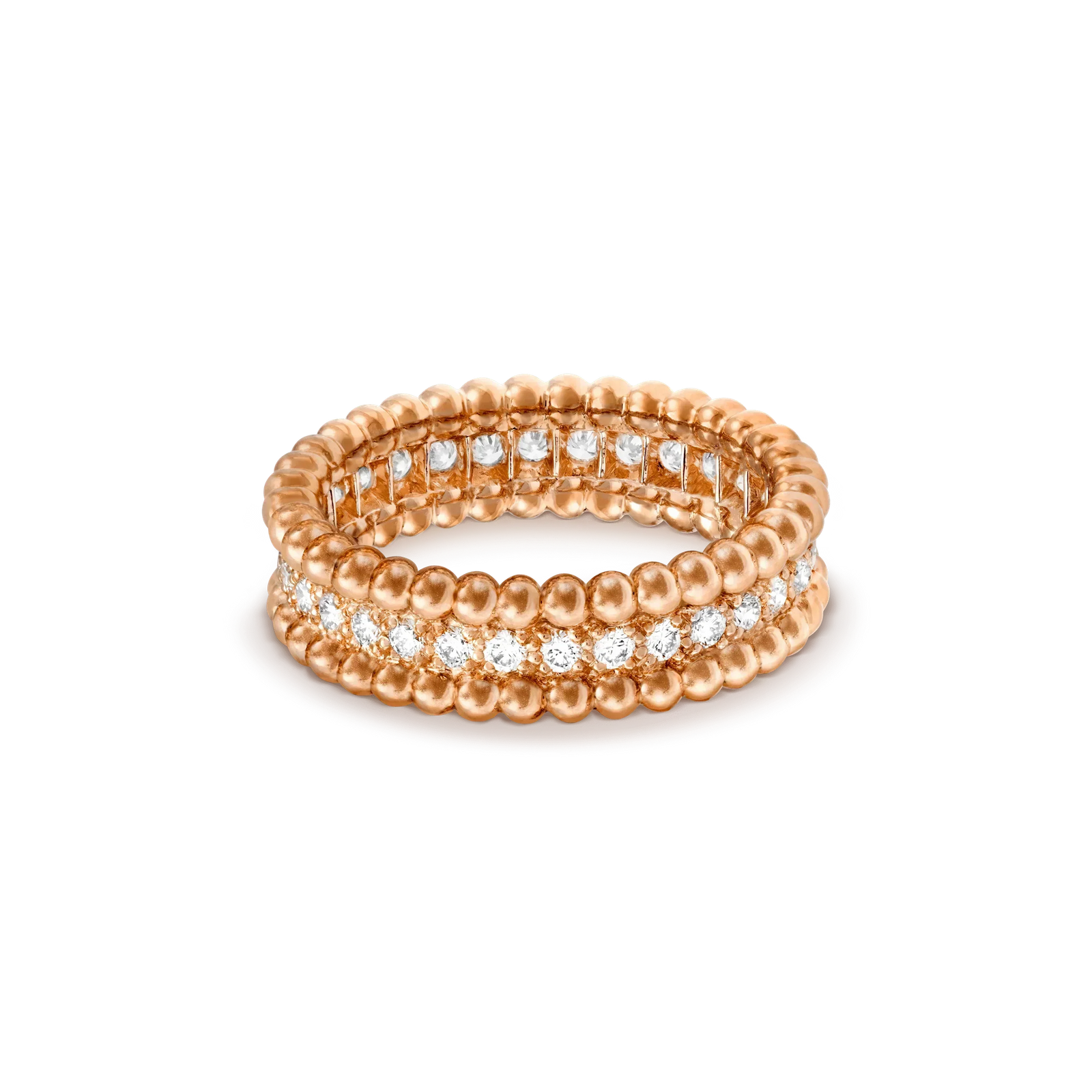 1904640_13d95431-7a3d-45a7-8a4b-d37ae803ca86.png PERLEE DIAMOND ROSE GOLD RING - Image 1