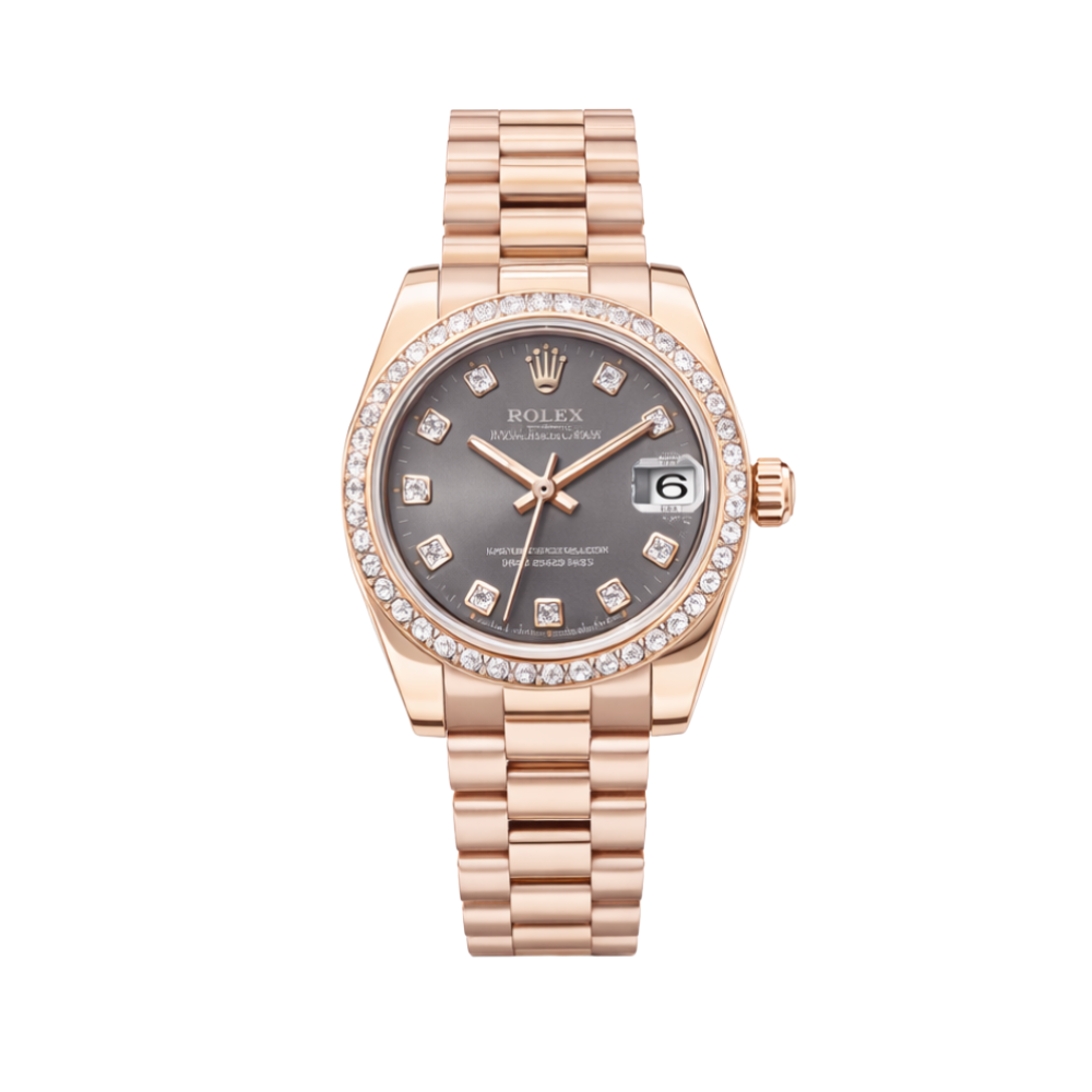 1_bb235e4b-ff03-4033-8354-36a32a20ca93 Rolex Rolex Datejust Everose Gold Watch - Image 1