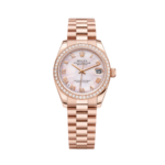 Rolex Rolex Datejust 31 Everose Gold-President Bracelet Watch