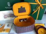 MUSE VANITY CASE 20 IN WINE RED GOYARDINE CANVAS - Image 4