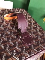 MUSE VANITY CASE 20 IN WINE RED GOYARDINE CANVAS - Image 15