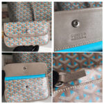 SAINT LOUIS PM 34 IN GREY MIX BLUE GOYARDINE CANVAS AND CALFSKIN - Image 2