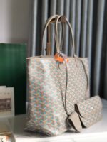 SAINT LOUIS PM 34 IN GREY MIX BLUE GOYARDINE CANVAS AND CALFSKIN - Image 17