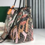 SAINT LOUIS GM BAG 40 IN PINK LETTRES CAMOUFLAGE GOYARDINE CANVAS - Image 13