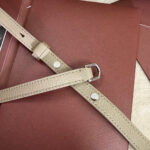 EXTRA POCKET L19 IN DESERT BROWN GRAINED CALFSKIN WITH SILVER HARDWARE - Image 9