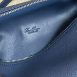 EXTRA POCKET L19 IN AZURE BLUE CALFSKIN WITH SILVER HARDWARE - Image 16