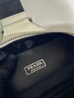 CHEST BAG 20 IN WHITE SAFFIANO LEATHER - Image 15