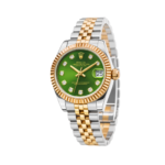 Rolex Rolex Datejust White&Gold-Dial Olive-Green Watch - Image 2