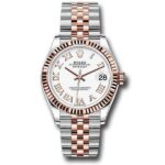 Rolex Datejust Wrj White Roman Dial Watch