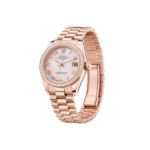 Rolex Rolex Datejust 31 Everose Gold-President Bracelet Watch - Image 2