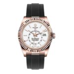 Rolex Oyster Perpetual White Dial Watch