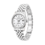 Rolex Datejust White Diamond Dial Watch - Image 2