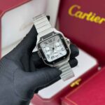 Cartier Santos de Chronograph Stainless Steel Watch - Image 4