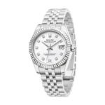 Rolex Datejust White Diamond Dial Watch - Image 3