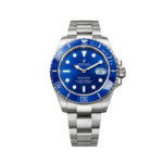 Rolex Submariner Date Blue Dial Bezel Watch