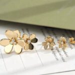 CLOVER COMOS GOLD DIAMOND RING - Image 4