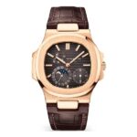 Patek Philippe Nautilus Black Brown Dial Watch