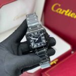 Cartier Santos de Full Black Version Watch - Image 4
