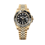Rolex GMT-Master II Yellow Gold Black Dial Watch - Image 2