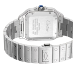 Cartier Santos de Large Green Dial Stainless Steel Watch - Image 3