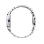 Cartier Santos de silver & Graduated Green Dial Watch - Image 3