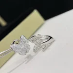 BUTTERFLY ALL DIAMOND EARRINGS - Image 6