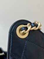 CC 25 HANDBAG IN BLACK 40 GRAINED CALFSKIN GOLD HARDWARE - Image 4