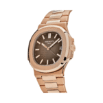 Patek Philippe Nautilus Rose Gold Brown Dial Watch - Image 4