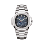 Patek Philippe Nautilus Moon Phase Blue Dial Watch