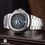 Patek Philippe Nautilus Gradient Blue Dial Watch - Image 6
