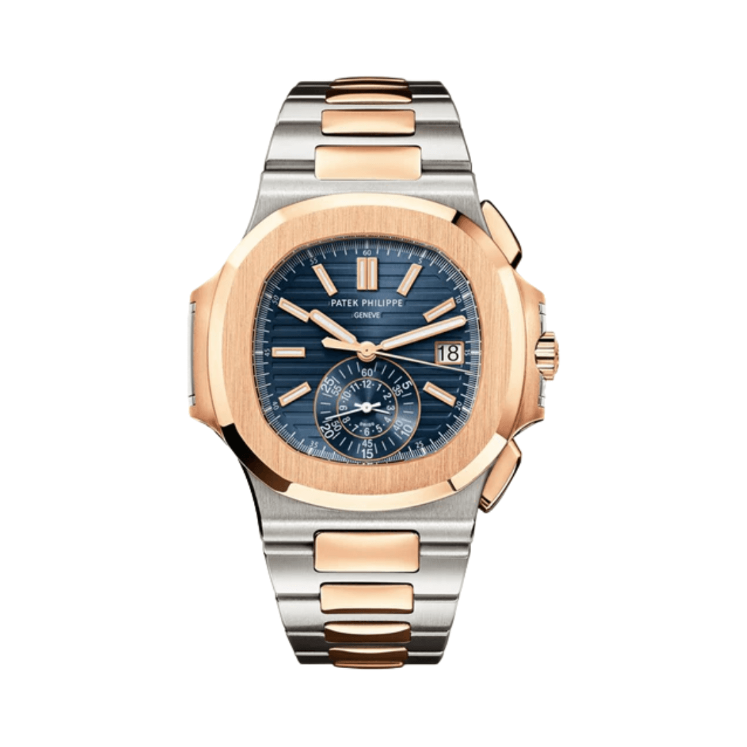 Patek-Philippe-Nautilus-59801Ar-001 Patek Philippe Nautilus Blue Gradient Dial Watch - Image 1