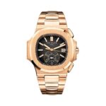 Patek Philippe Nautilus Gold Black Gradient Dial Watch