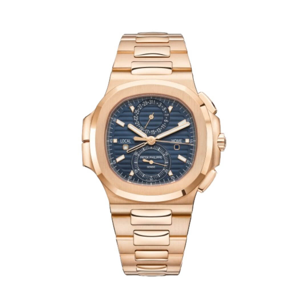 Patek-Philippe-Nautilus-59901R-001 Patek Philippe Nautilus Time Chronograph Watch - Image 1