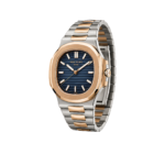 Patek Philippe Watch | Nautilus 5711 Blue Dial Two Tone Silver Rose Gold - Image 3