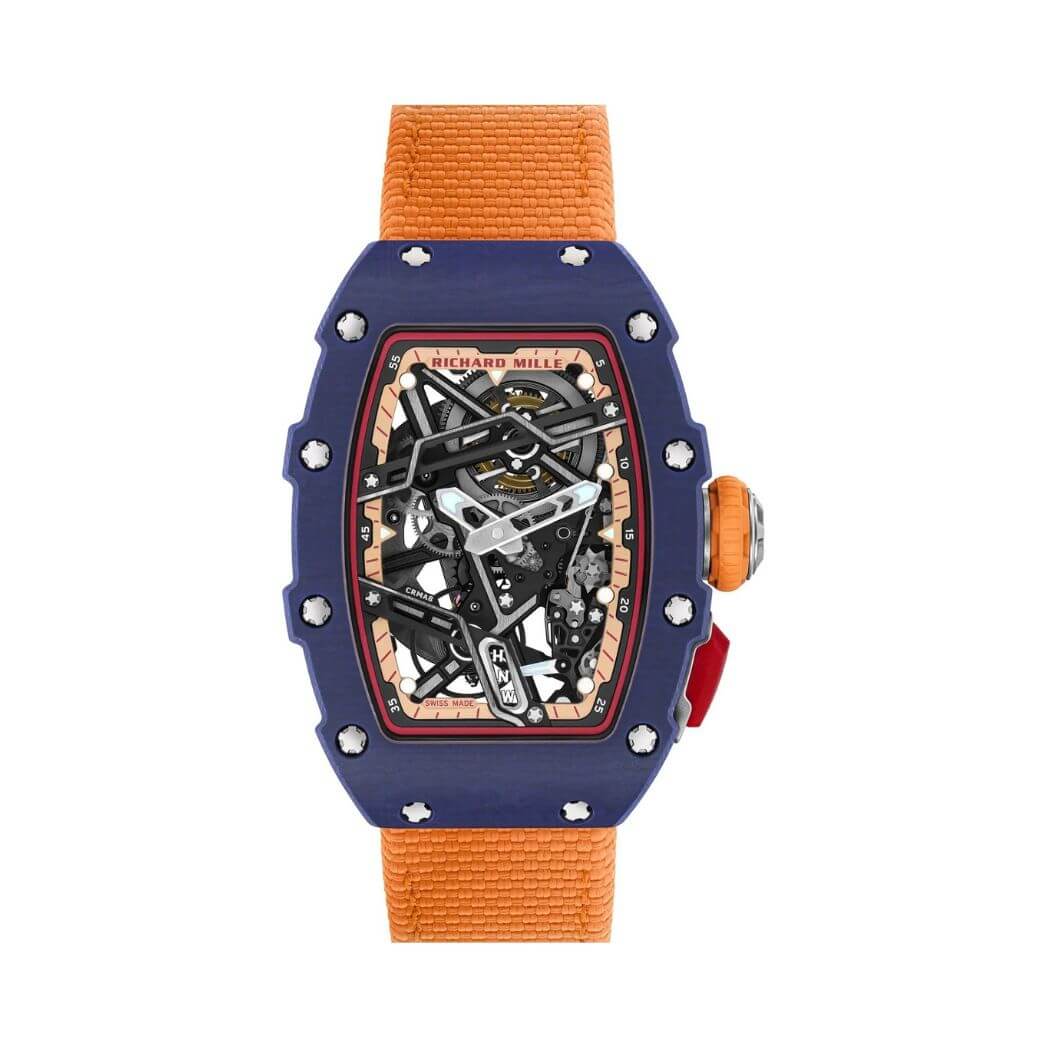 Richard-Mille-Rm-07-04-Navy-Blue-6 Richard Mille RM 7-04 Navy Blue Automatic Watch - Image 1