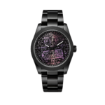 Rolex Watch | Milgauss Arabic Purple Dial Matte Black