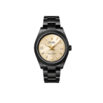 Rolex Watch | Milgauss Yellow Dial Matte Black