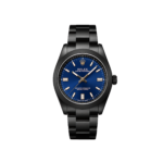 Rolex Watch | Oyster Perpetual Blue Dial Matte Black