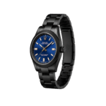 Rolex Watch | Oyster Perpetual Blue Dial Matte Black - Image 3
