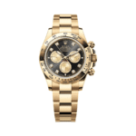 Rolex Cosmograph Daytona Black Diamond Dial Watch