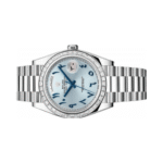 Rolex Numerals Ice Blue Dial Watch - Image 2