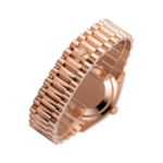 Rolex Day-Date Brown Ombré Diamond Dial Watch - Image 2