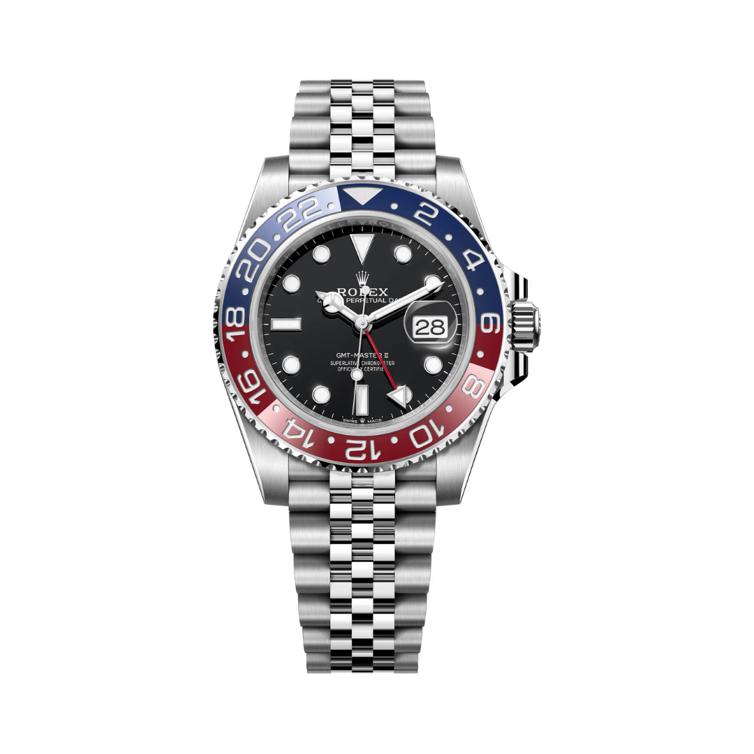 Rolex-Gmt-Master-II-126710BLRO-0001 Rolex GMT-Master II Black Dial Watch - Image 1