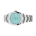 Rolex Oyster Perpetual 36 Torquoise Blue Dial Watch - Image 3