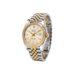Rolex Watch | Datejust Champagne Dial Two Tone Silver Gold - Image 2