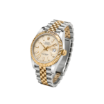 Rolex Watch | Datejust Champagne Dial Two Tone Silver Gold - Image 3