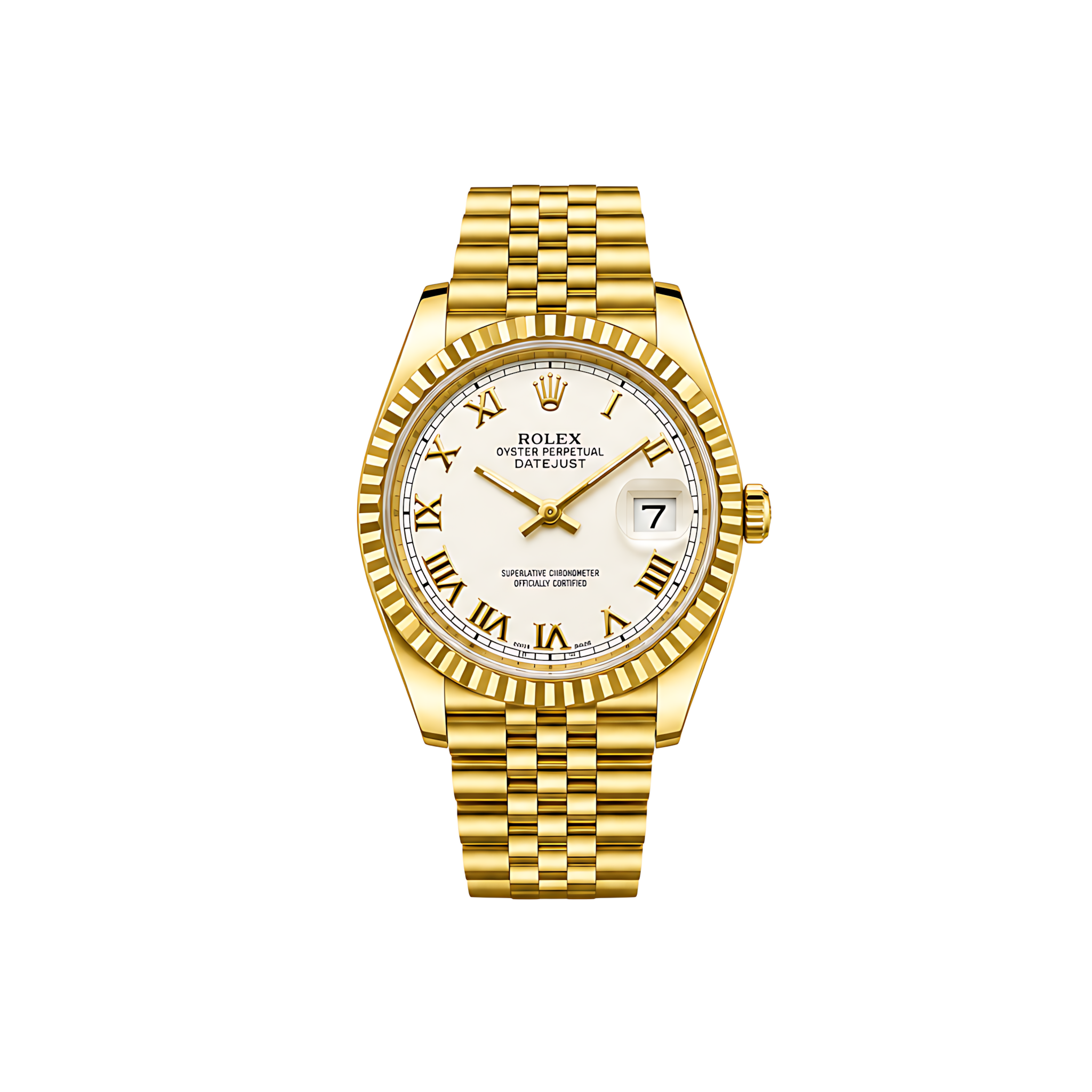 Rolex-Watch-_-Datejust-Mint-Gold-White-Dial-Gold-1 Rolex Watch | Datejust Mint Gold White Dial Gold - Image 1