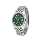 Rolex Watch | Datejust Mint Green Waffle Dial Silver - Image 3