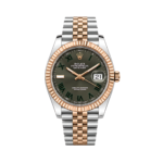 Rolex Watch | Datejust Wimbledon Dial Two Tone Rose Gold